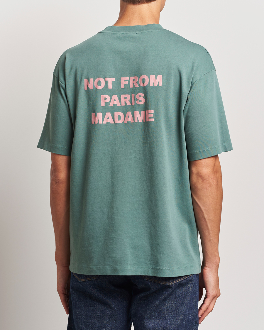 Mies | T-paidat | Drôle de Monsieur | Slogan T-Shirt Dark Green
