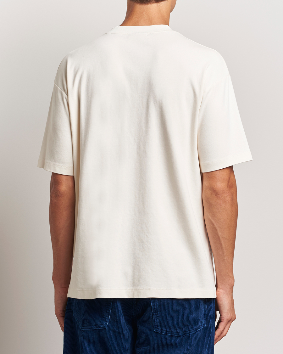 Mies | T-paidat | Drôle de Monsieur | Balade Printed T-Shirt Cream