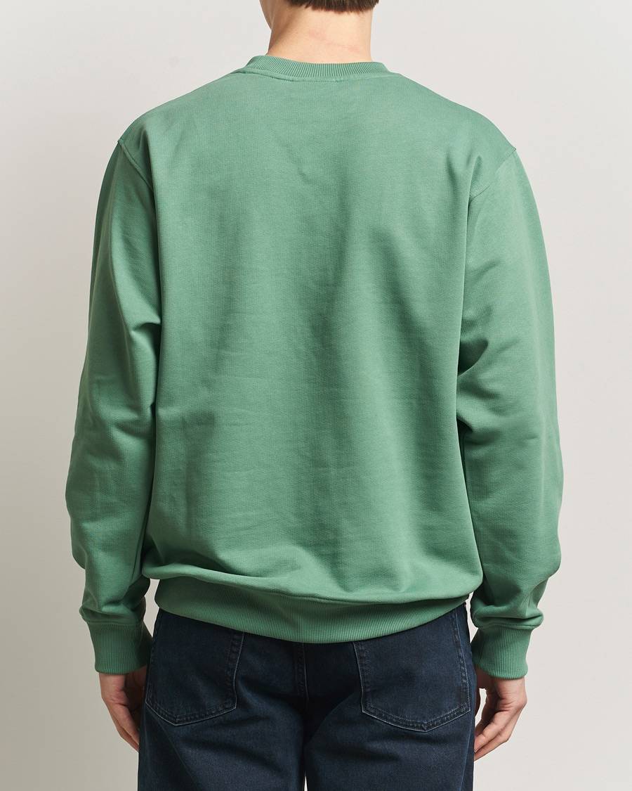 Mies | Puserot | Drôle de Monsieur | Classic Slogan Sweatshirt Water Green