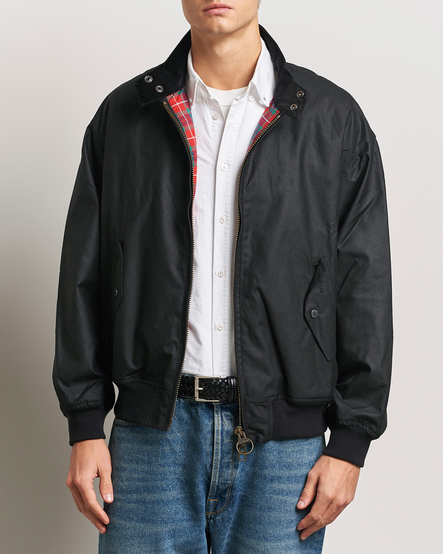 Mies | Takit | Baracuta | x Barbour Wax Jacket Black