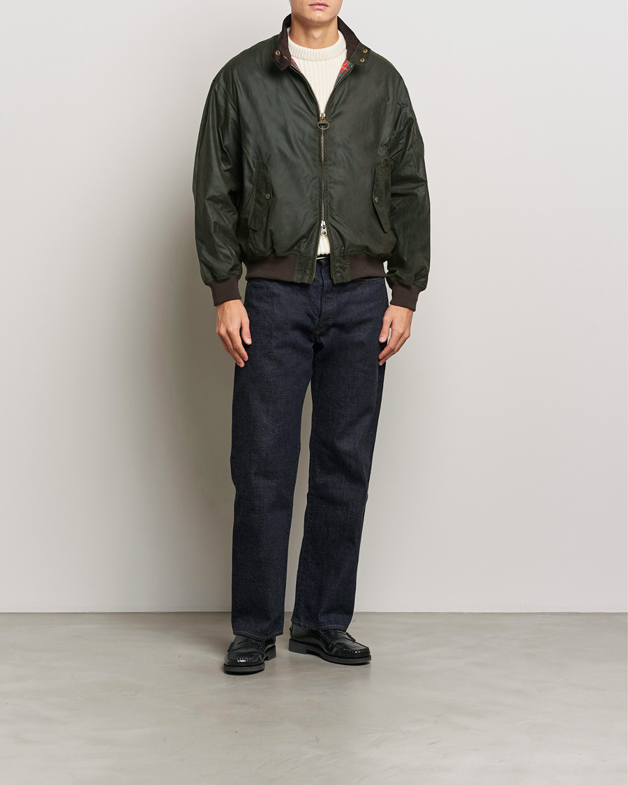 Mies | Takit | Baracuta | x Barbour Wax Jacket Olive