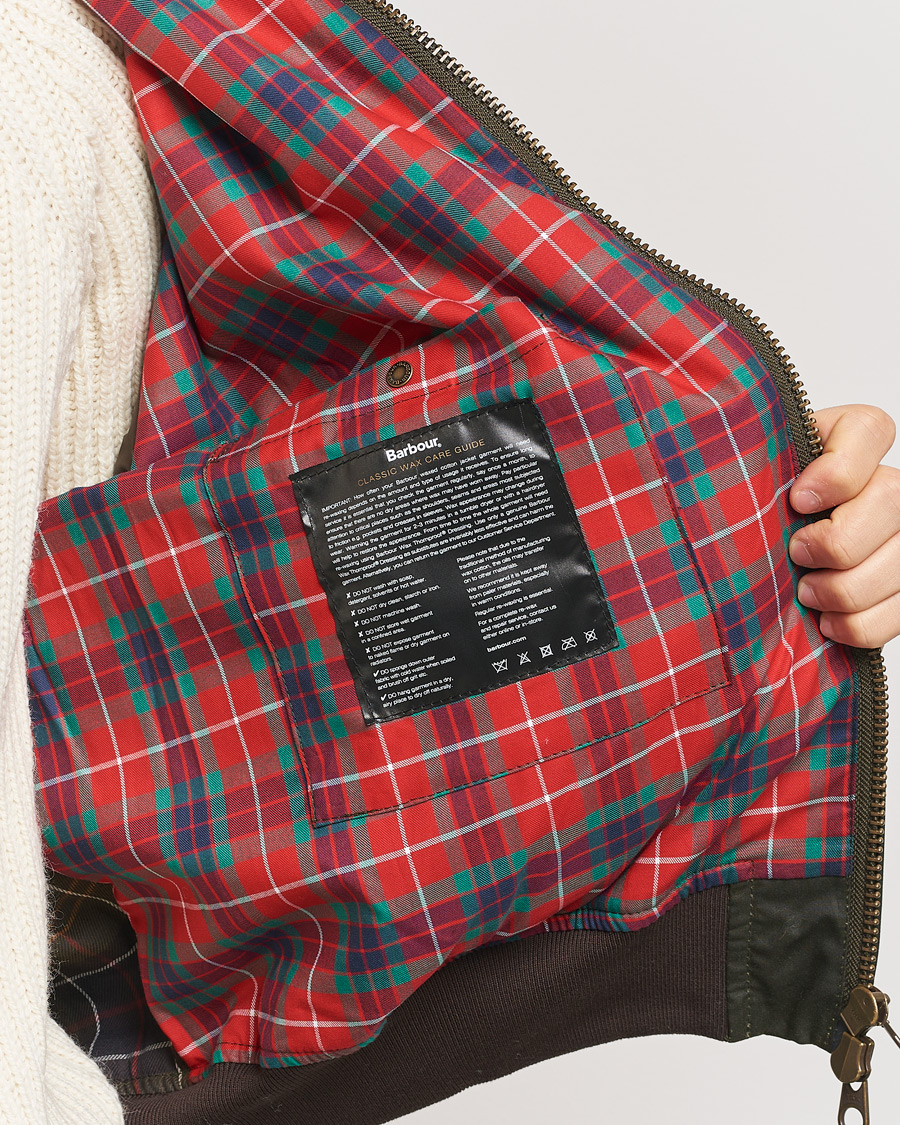 Mies | Takit | Baracuta | x Barbour Wax Jacket Olive