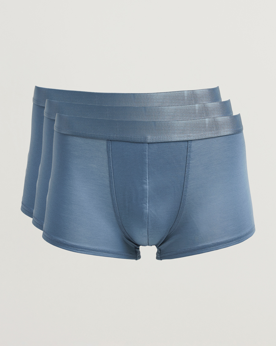 Mies | Alusvaatteet | CDLP | 3-Pack Boxer Trunk Steel Blue
