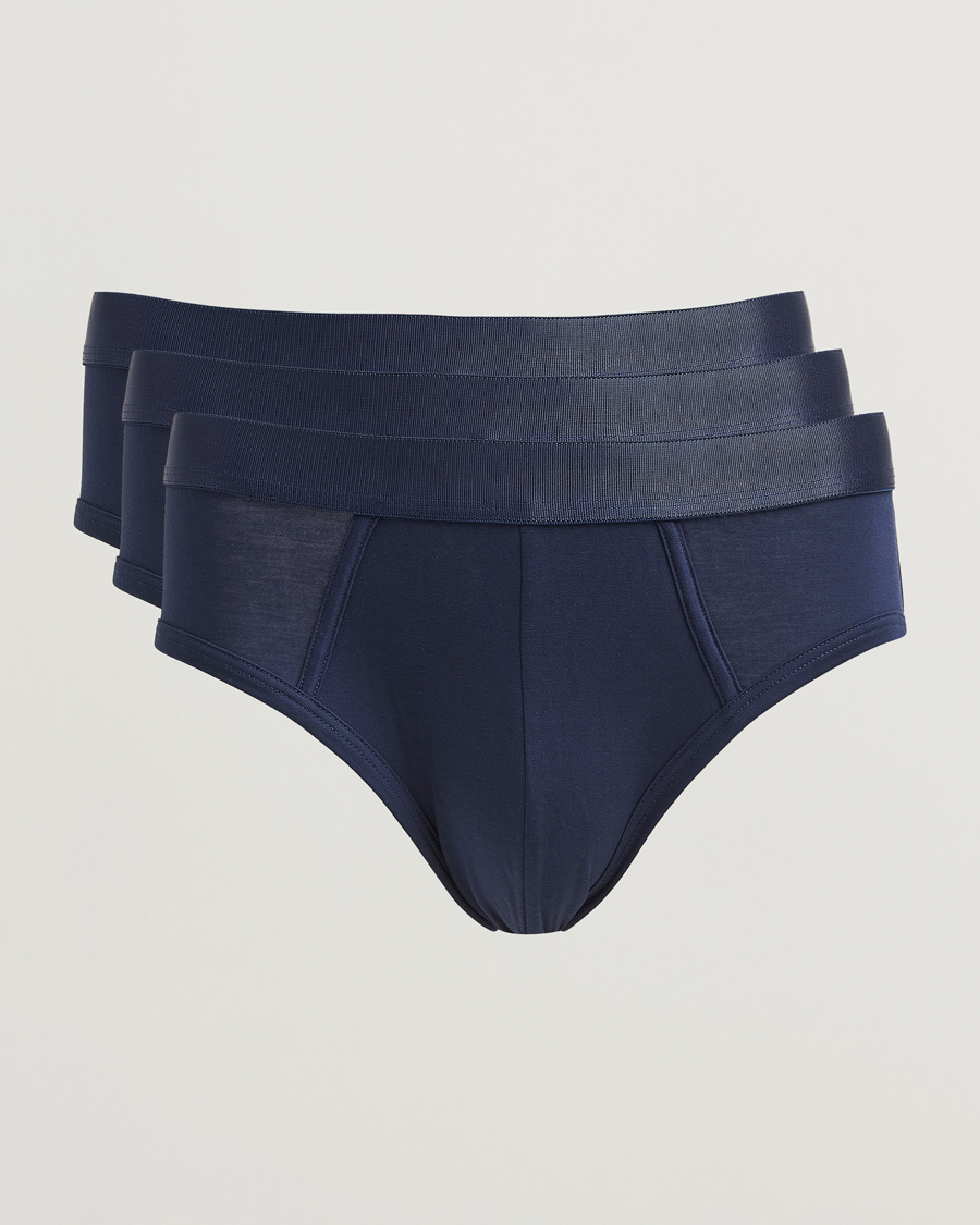 Mies | Alusvaatteet | CDLP | 3-Pack Y-Brief Navy