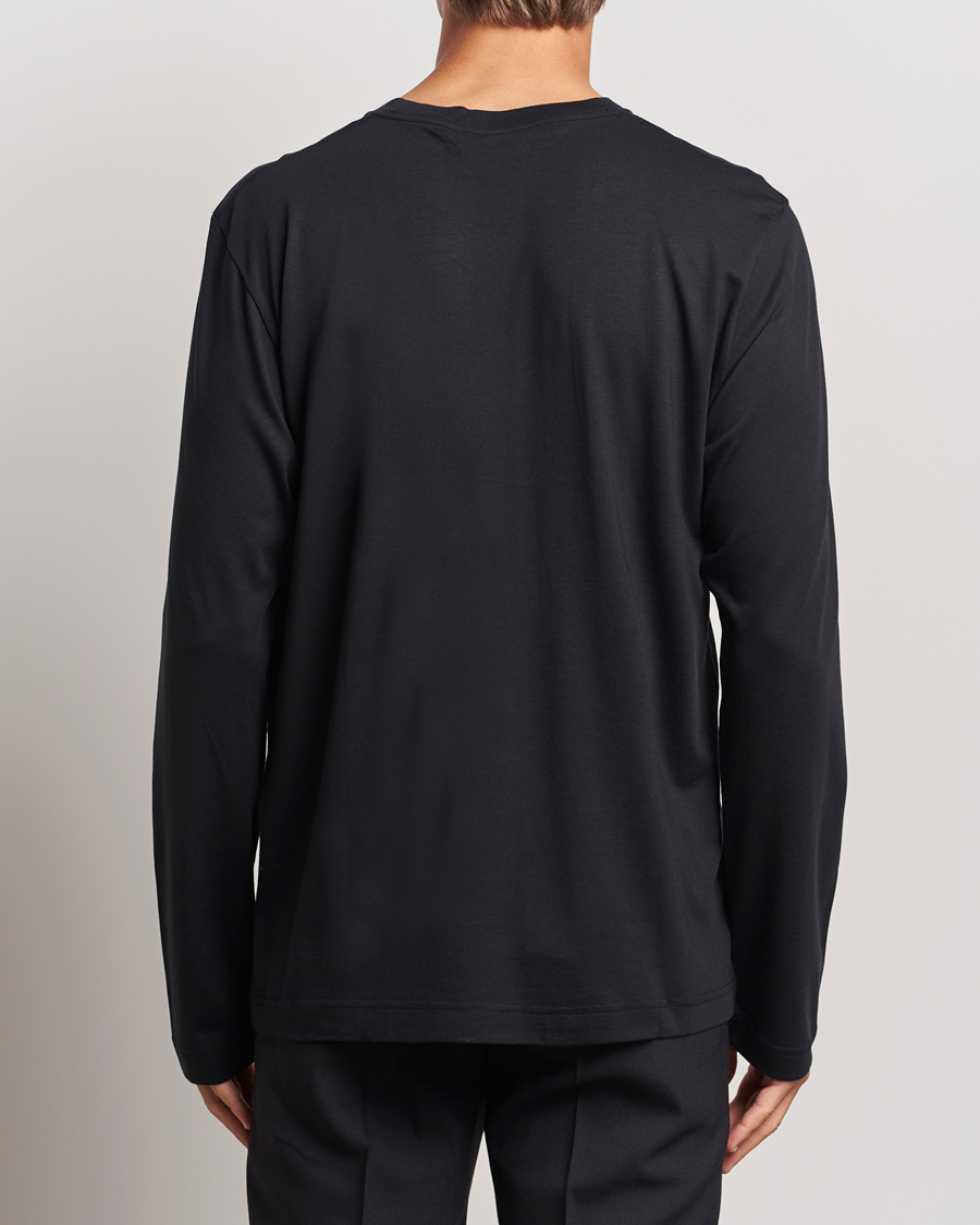 Mies | T-paidat | CDLP | Midweight Long Sleeve T-Shirt Black
