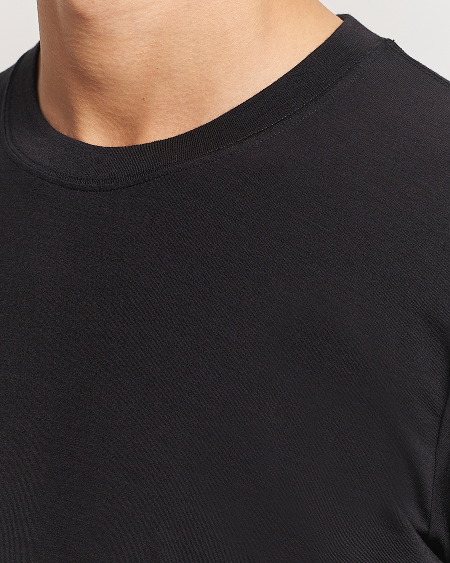 Mies | T-paidat | CDLP | Wool T-Shirt Black