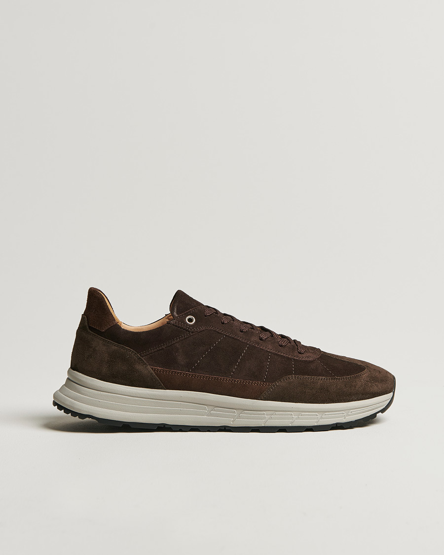 Mies | Tennarit | CQP | Renna Suede Runner Dark Brown