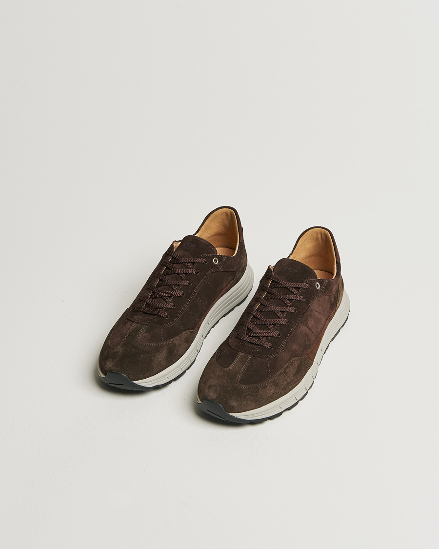 Mies | Tennarit | CQP | Renna Suede Runner Dark Brown