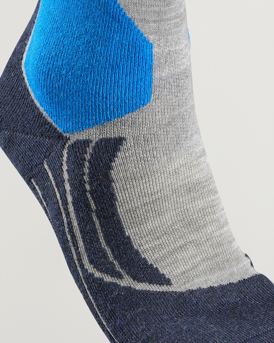 Mies | Alusvaatteet | Falke Sport | SK2 Intermediate Wool Knee High Socks Light Grey