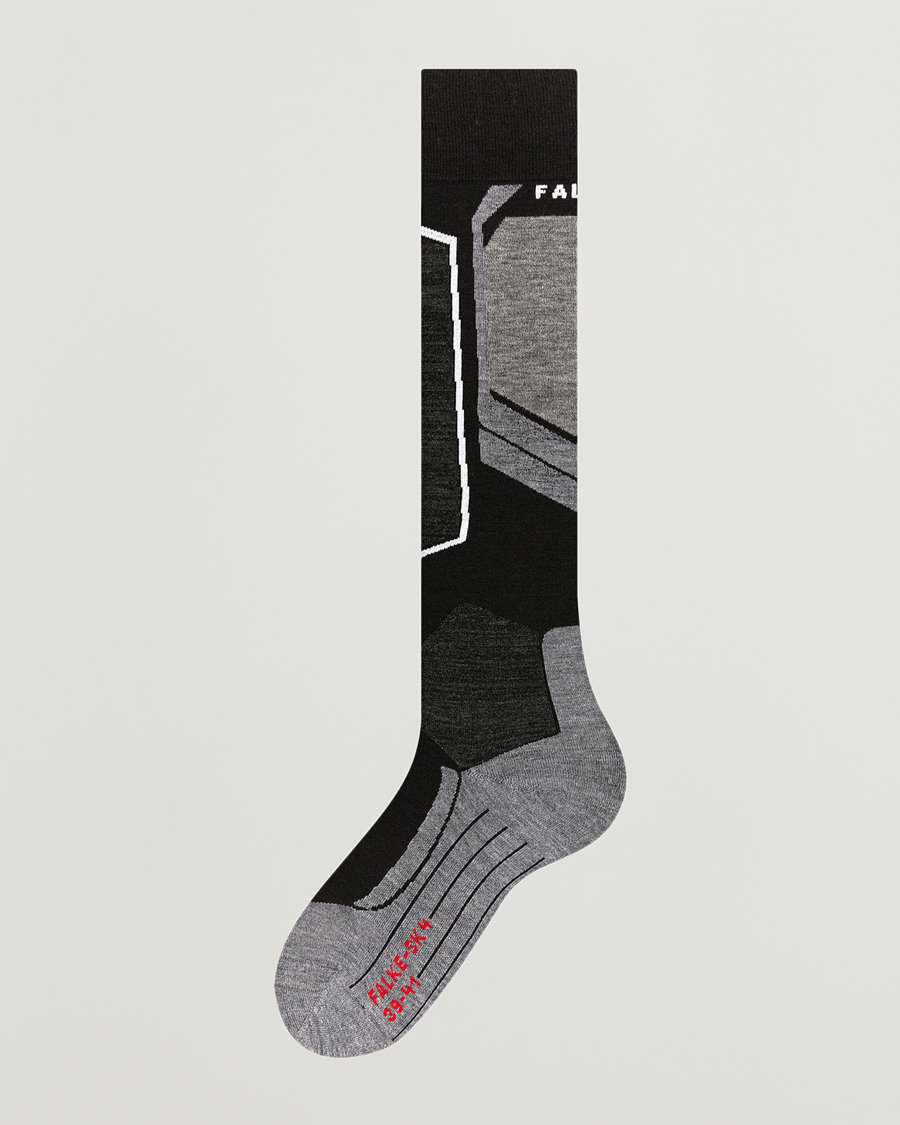 Mies | Alusvaatteet | Falke Sport | SK4 Advanced Skiing Knee High Socks Black Mix