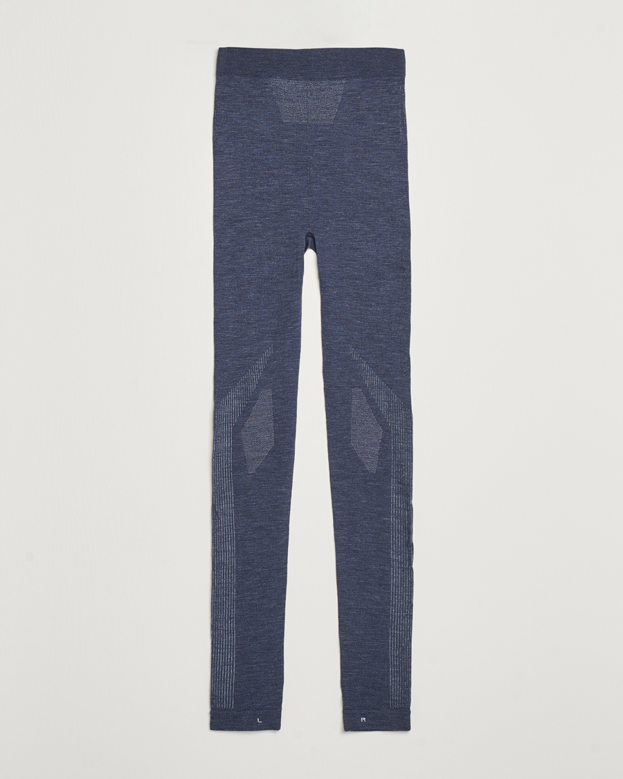 Mies | Alusvaatteet | Falke Sport | Wool Tech Tights Space Blue