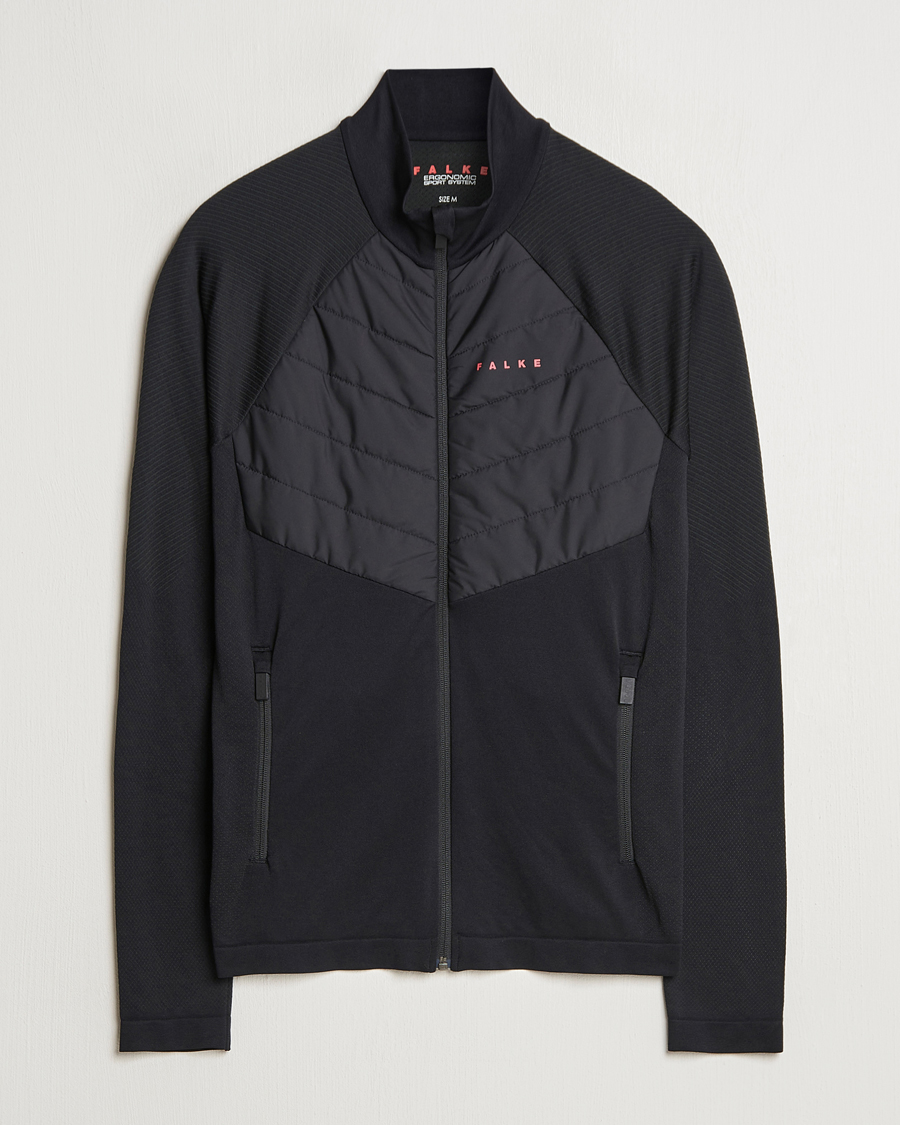 Mies | Puserot | Falke Sport | Running Jacket Black