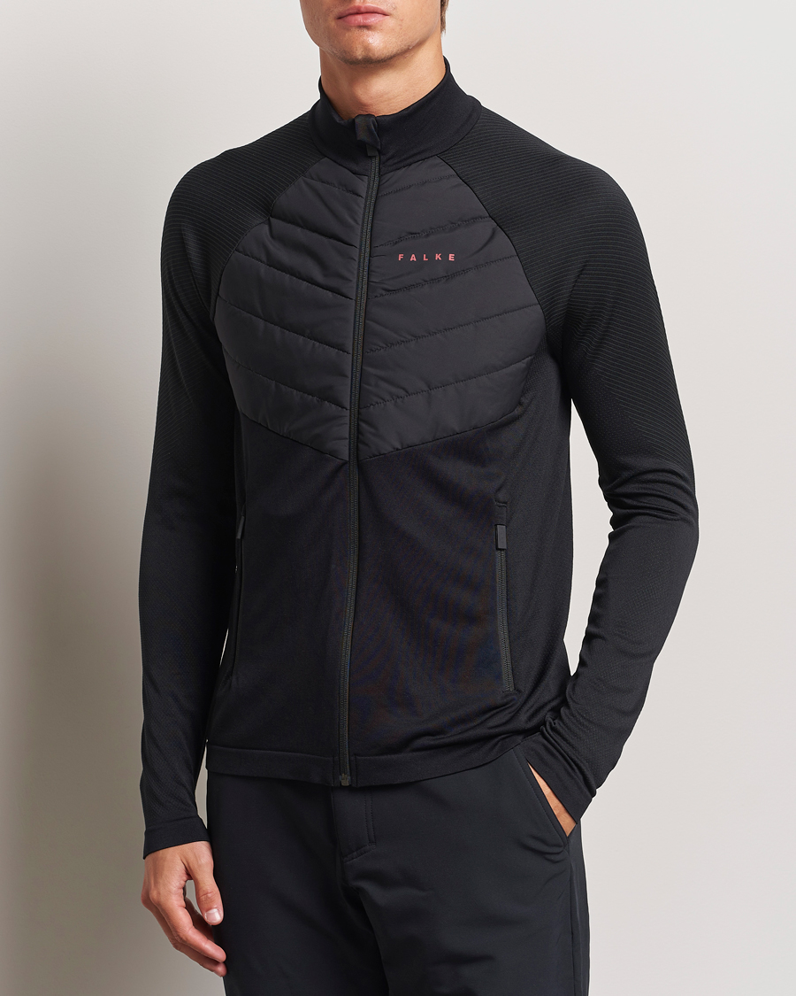 Mies | Puserot | Falke Sport | Running Jacket Black