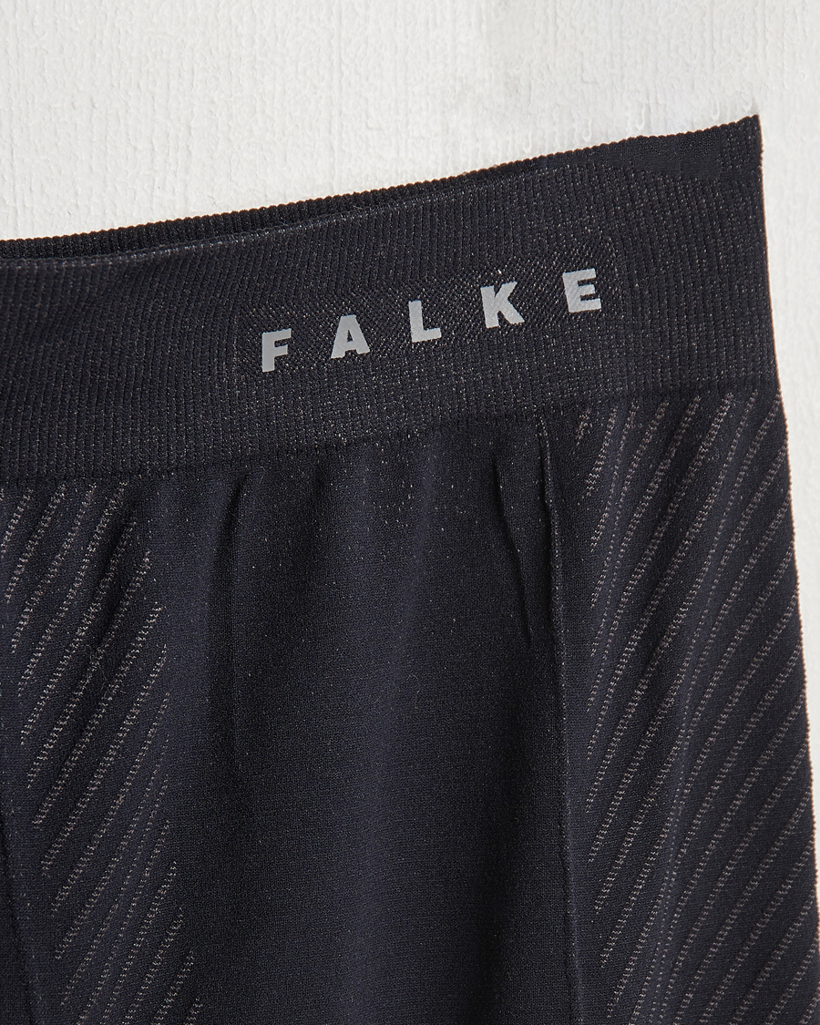 Mies | Alusvaatteet | Falke Sport | 3/4 Warm Tights Black