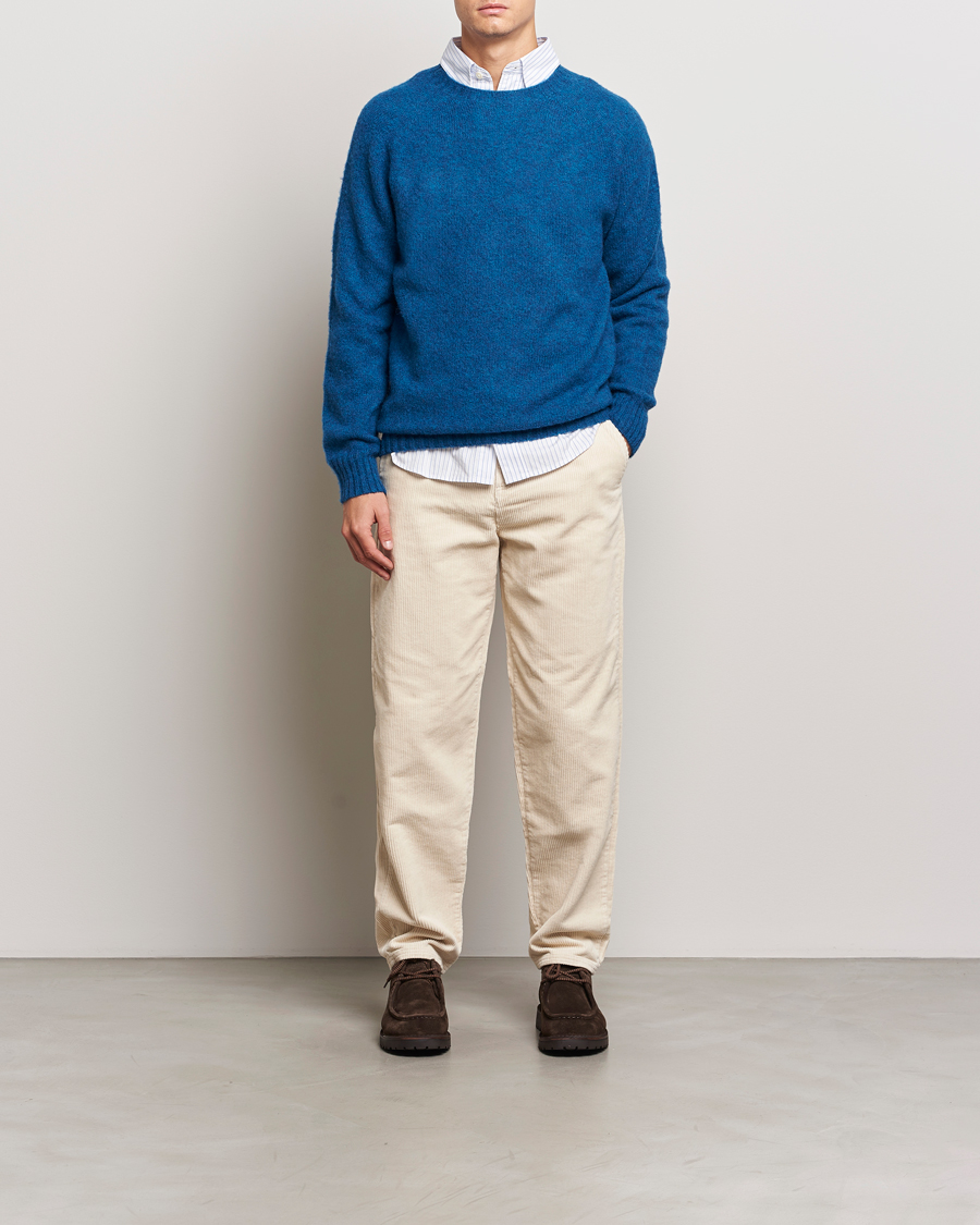 Mies | Puserot | Howlin' | Brushed Wool Sweater Dragonfly