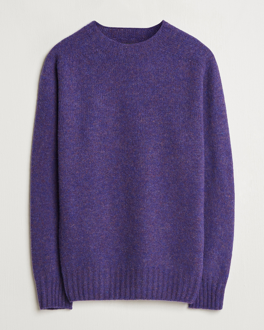 Mies | Puserot | Howlin' | Brushed Wool Sweater Lavender