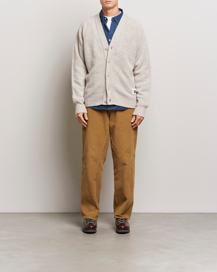 Mies | Puserot | Howlin' | Shaggy Bear Cardigan Cosmic Latte