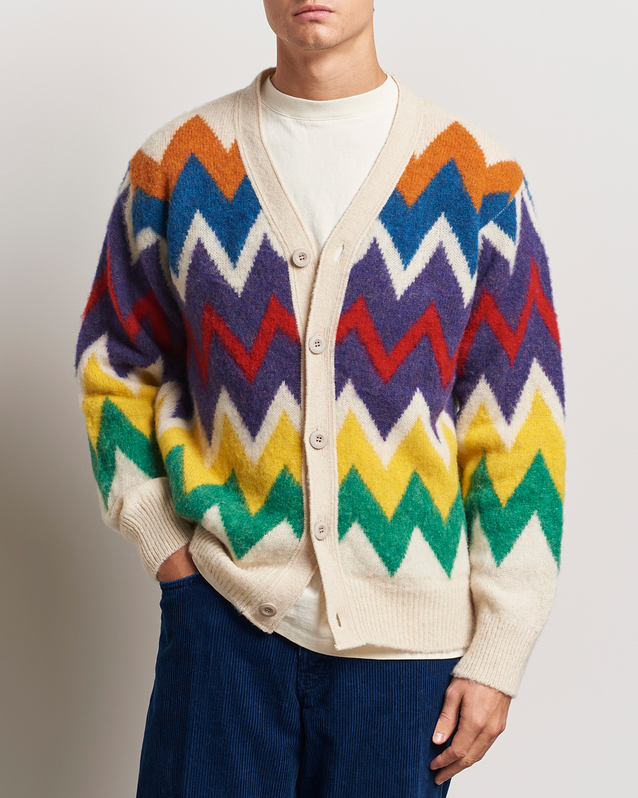 Mies | Puserot | Howlin' | Brushed Wool Cardigan Ecru