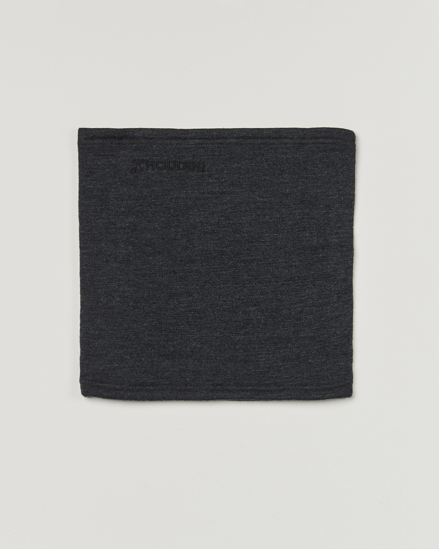 Mies | Houdini Alto Wool/Tencel Neck Gaiter True Black | Houdini | Alto Wool/Tencel Neck Gaiter True Black