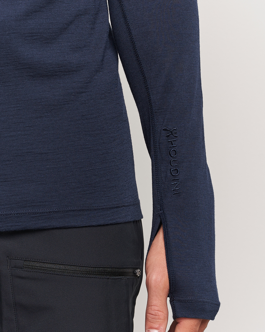 Mies | Puserot | Houdini | Desoli Merino Light Crew Blue Illusion