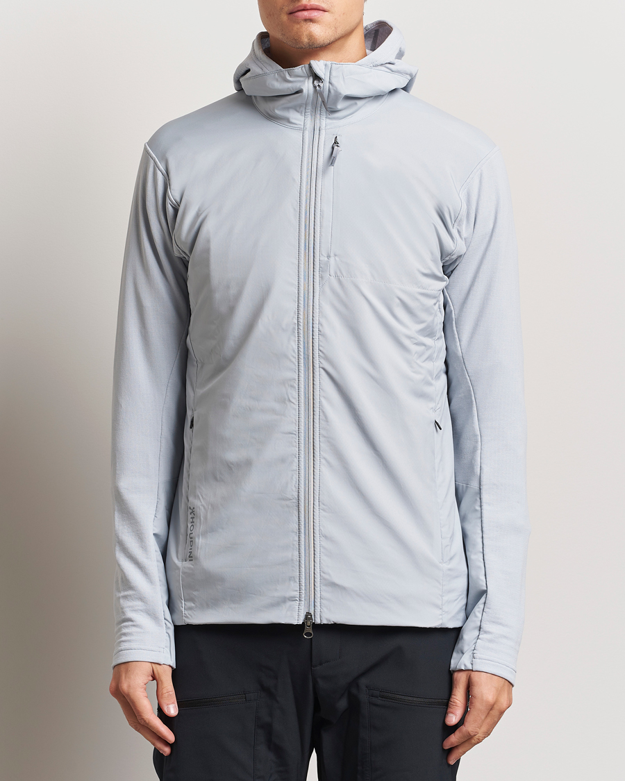 Mies | Takit | Houdini | Moonwalk Mid Layer Houdi Glacier Grey