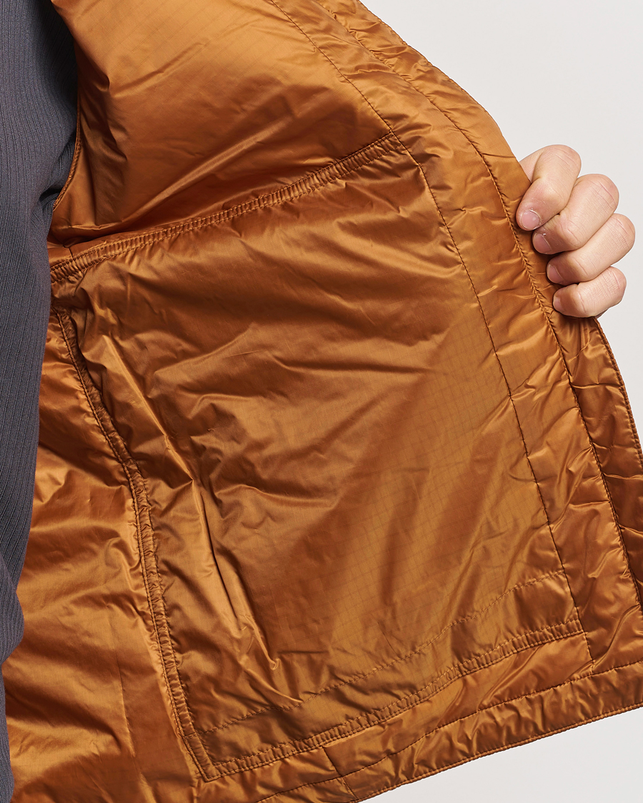 Mies | Takit | Houdini | Dunfri Primaloft Padded Vest Rust Brown