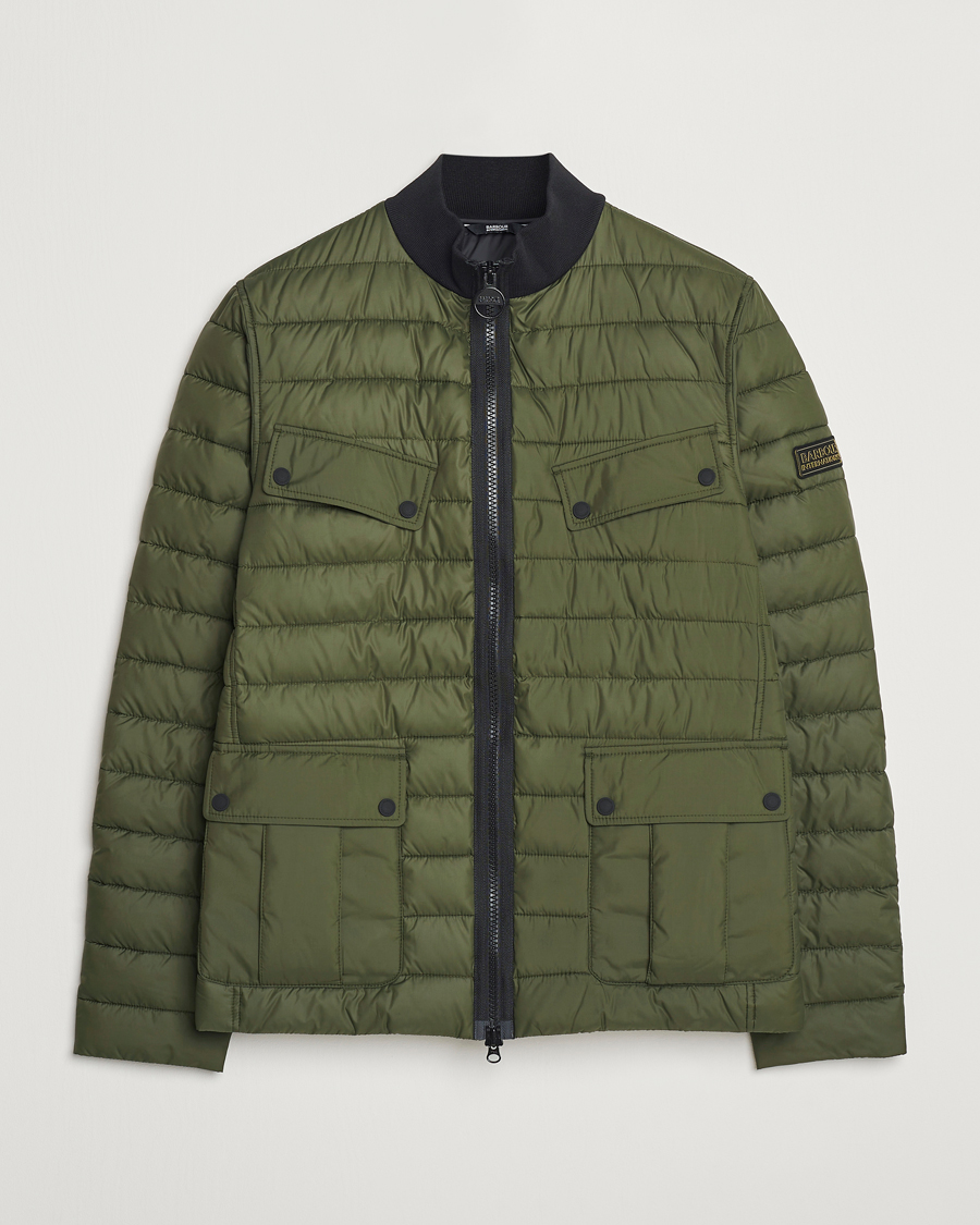 Mies | Takit | Barbour International | Re-Ariel Quilted Puffer Jacket Sage