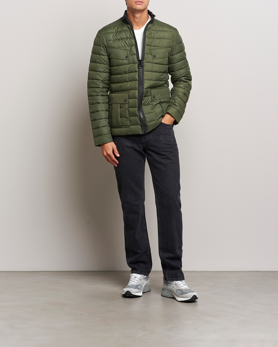Mies | Takit | Barbour International | Re-Ariel Quilted Puffer Jacket Sage