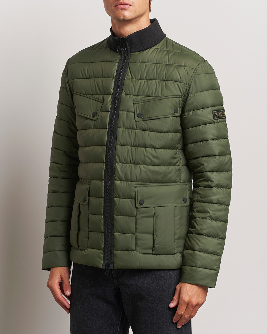 Mies | Takit | Barbour International | Re-Ariel Quilted Puffer Jacket Sage