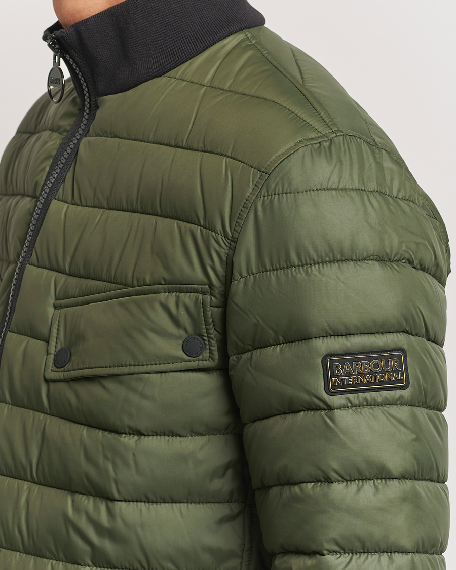Mies | Takit | Barbour International | Re-Ariel Quilted Puffer Jacket Sage