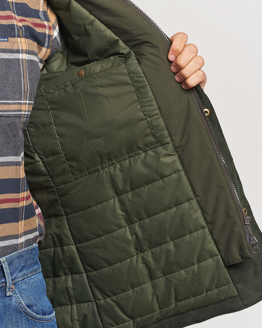 Mies | Takit | Barbour International | Wellstone Wax Jacket Sage