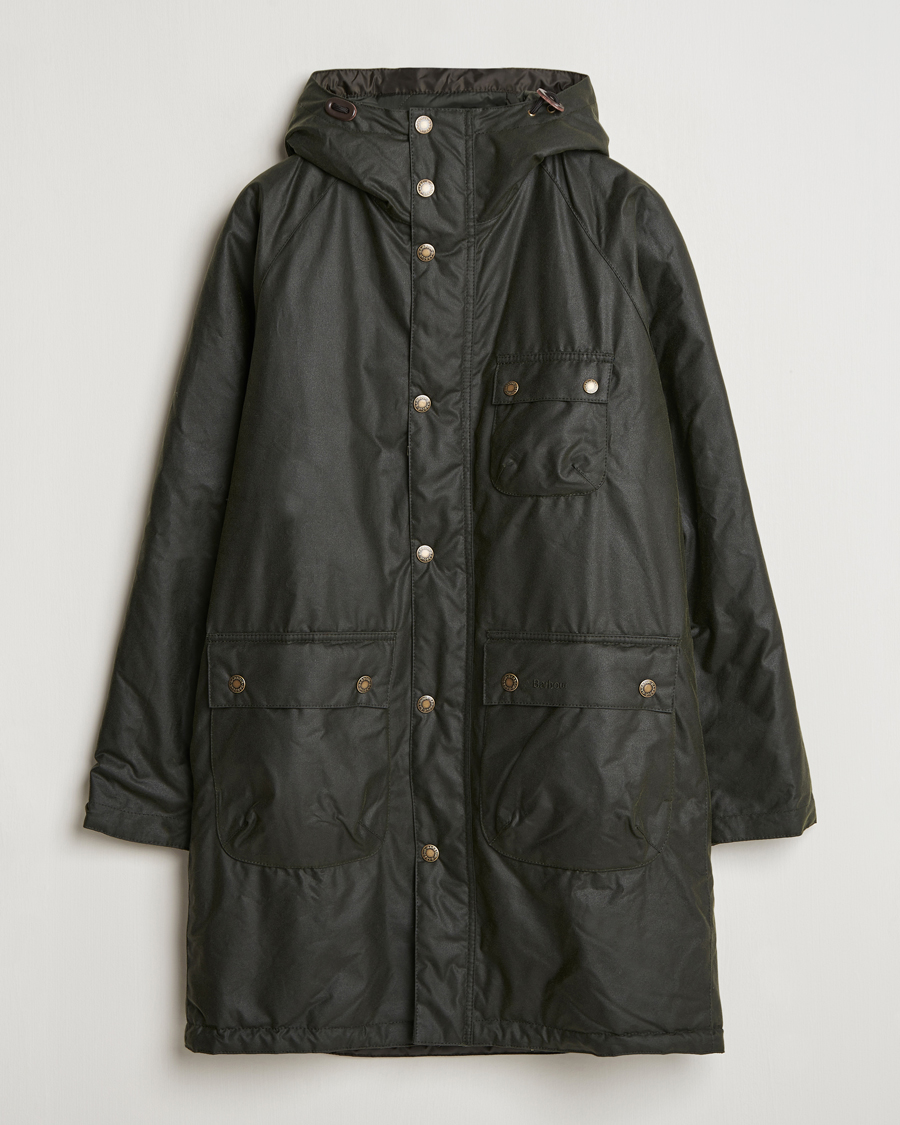 Mies | Takit | Barbour Lifestyle | Winter Wax Parka Fern