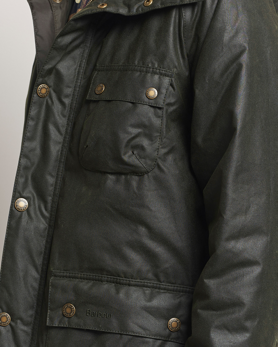 Mies | Takit | Barbour Lifestyle | Winter Wax Parka Fern