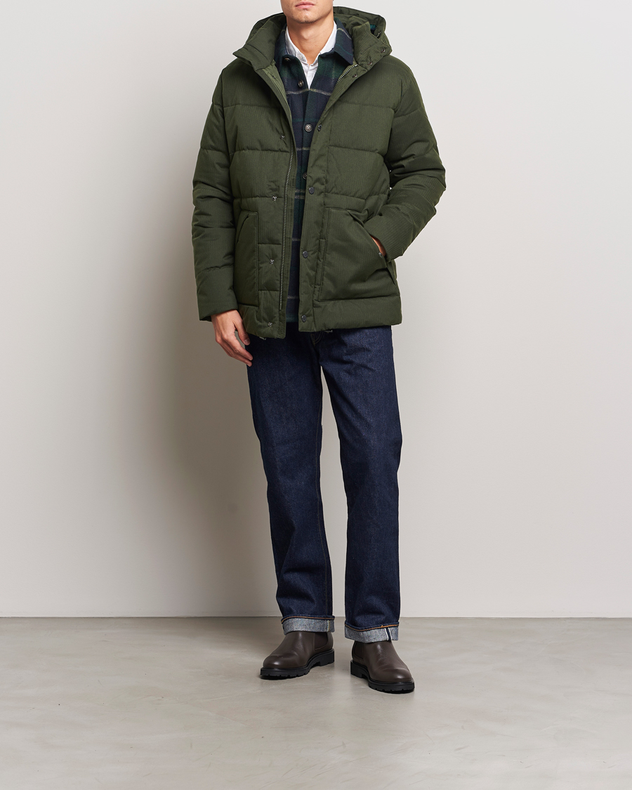 Mies | Takit | Barbour Lifestyle | Brampton Puffer Jacket Sage
