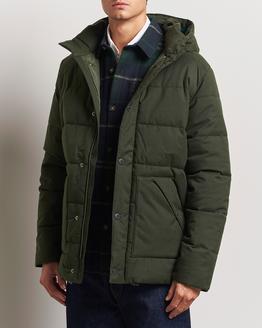 Mies | Takit | Barbour Lifestyle | Brampton Puffer Jacket Sage