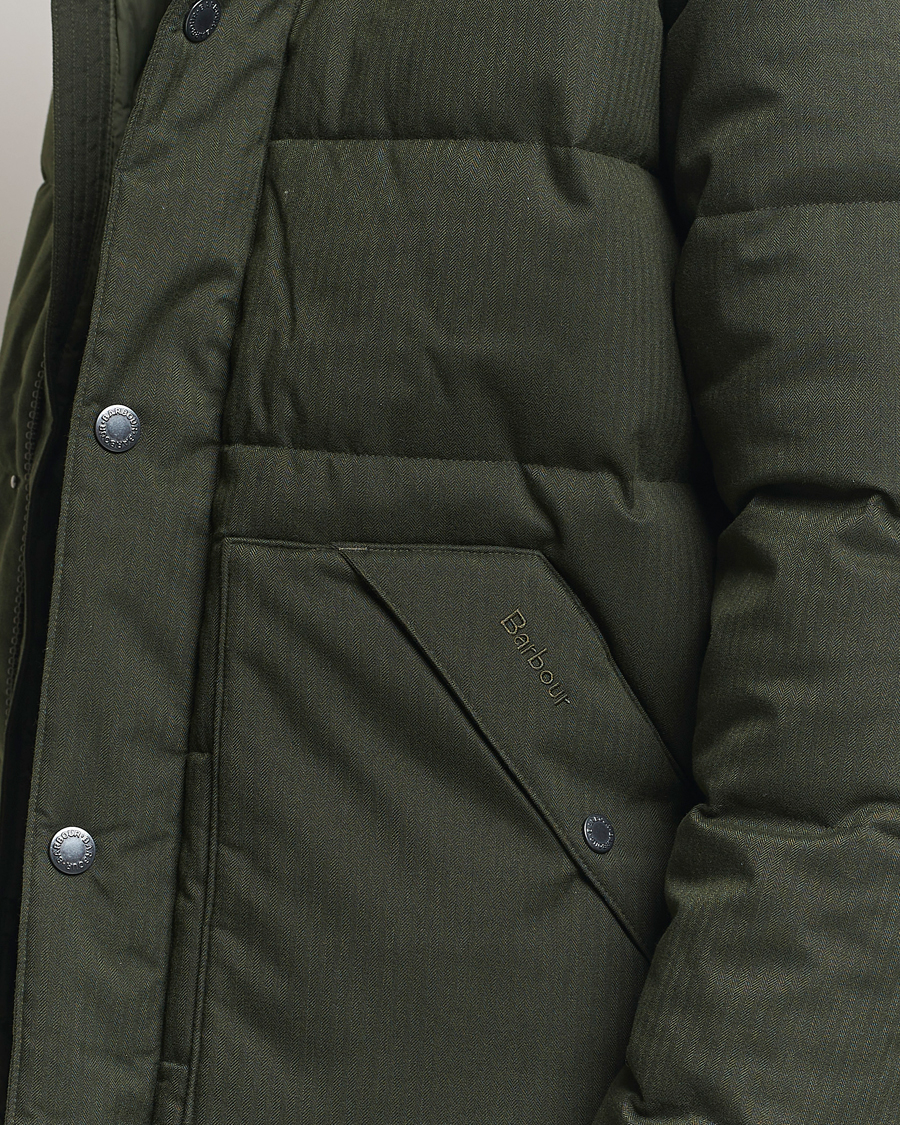 Mies | Takit | Barbour Lifestyle | Brampton Puffer Jacket Sage