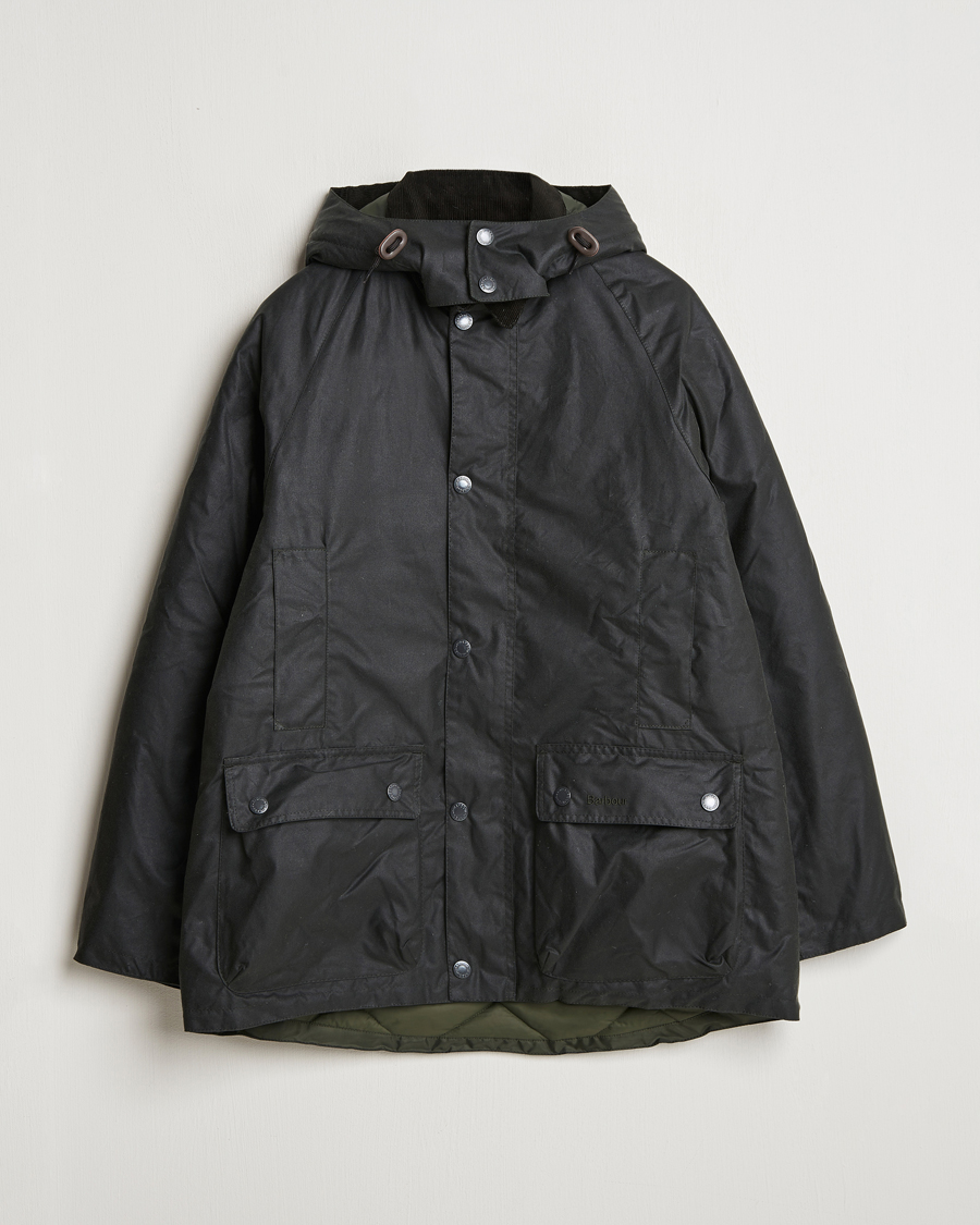 Mies | Takit | Barbour Lifestyle | Modern Beaufort Padded Wax Jacket Sage