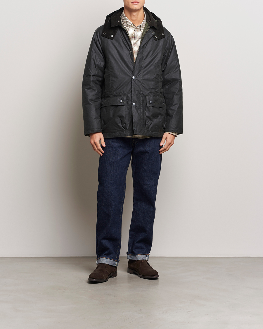 Mies | Takit | Barbour Lifestyle | Modern Beaufort Padded Wax Jacket Sage