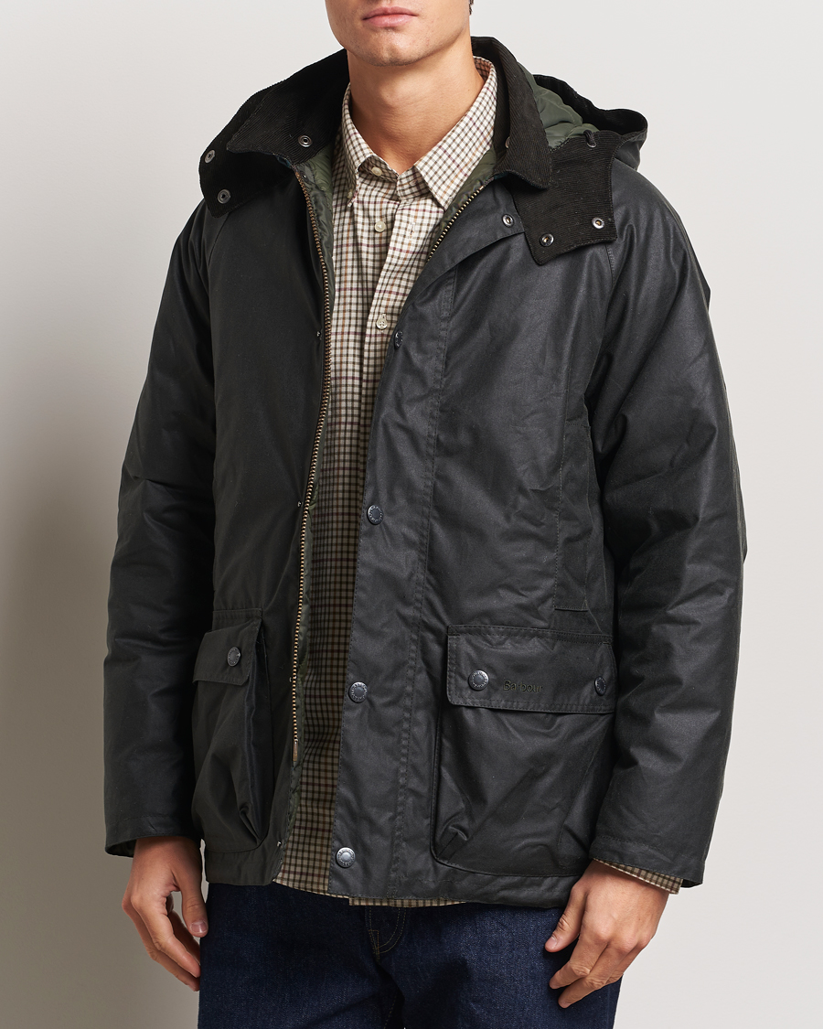 Mies | Takit | Barbour Lifestyle | Modern Beaufort Padded Wax Jacket Sage