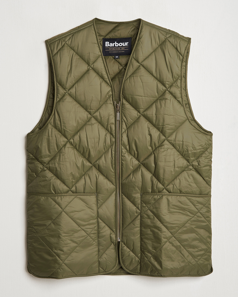 Mies | Takit | Barbour Lifestyle | Large Box Quilted Liner Fern