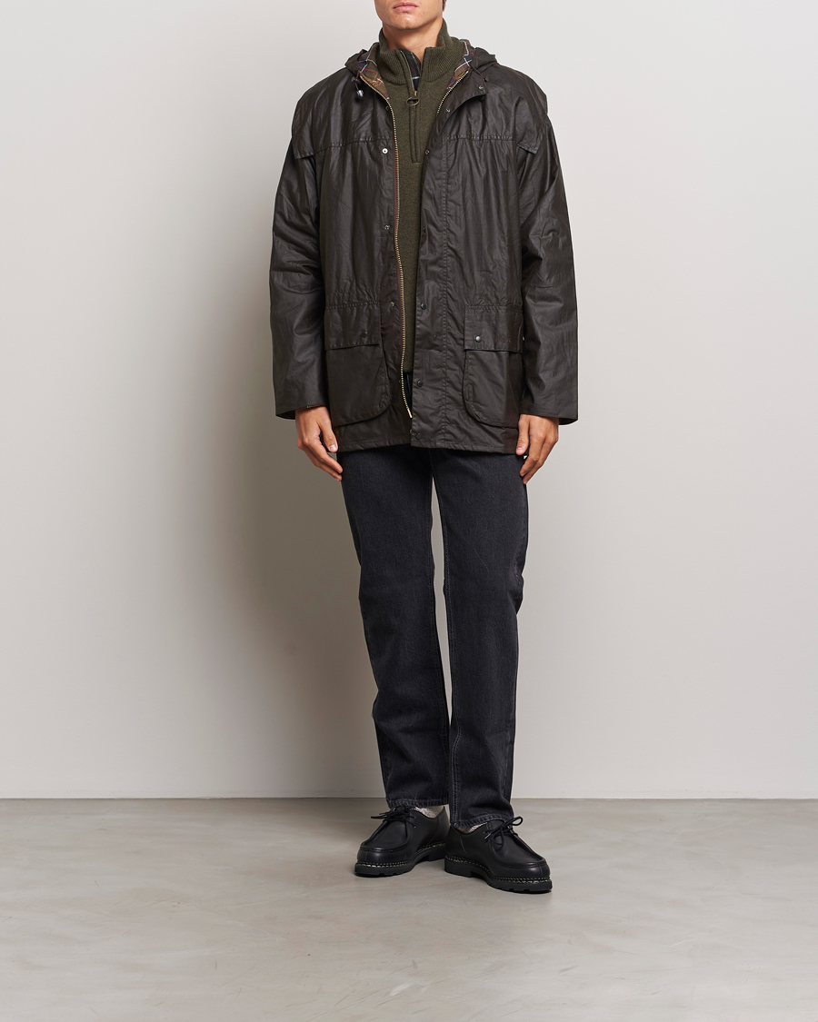 Mies | Takit | Barbour Lifestyle | Classic Durham Wax Jacket Olive