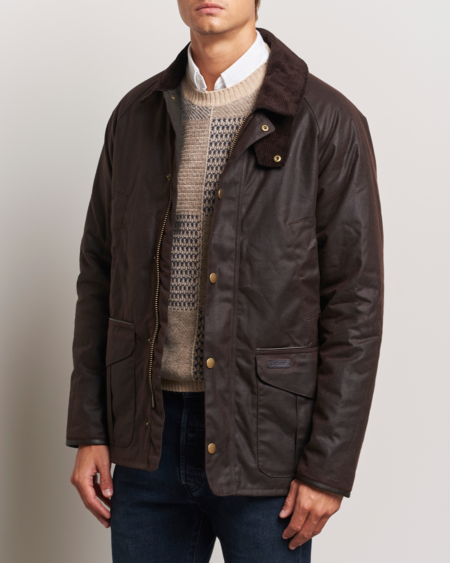Mies | Takit | Barbour Lifestyle | Stratford Tattersall Wax Jacket Rustic