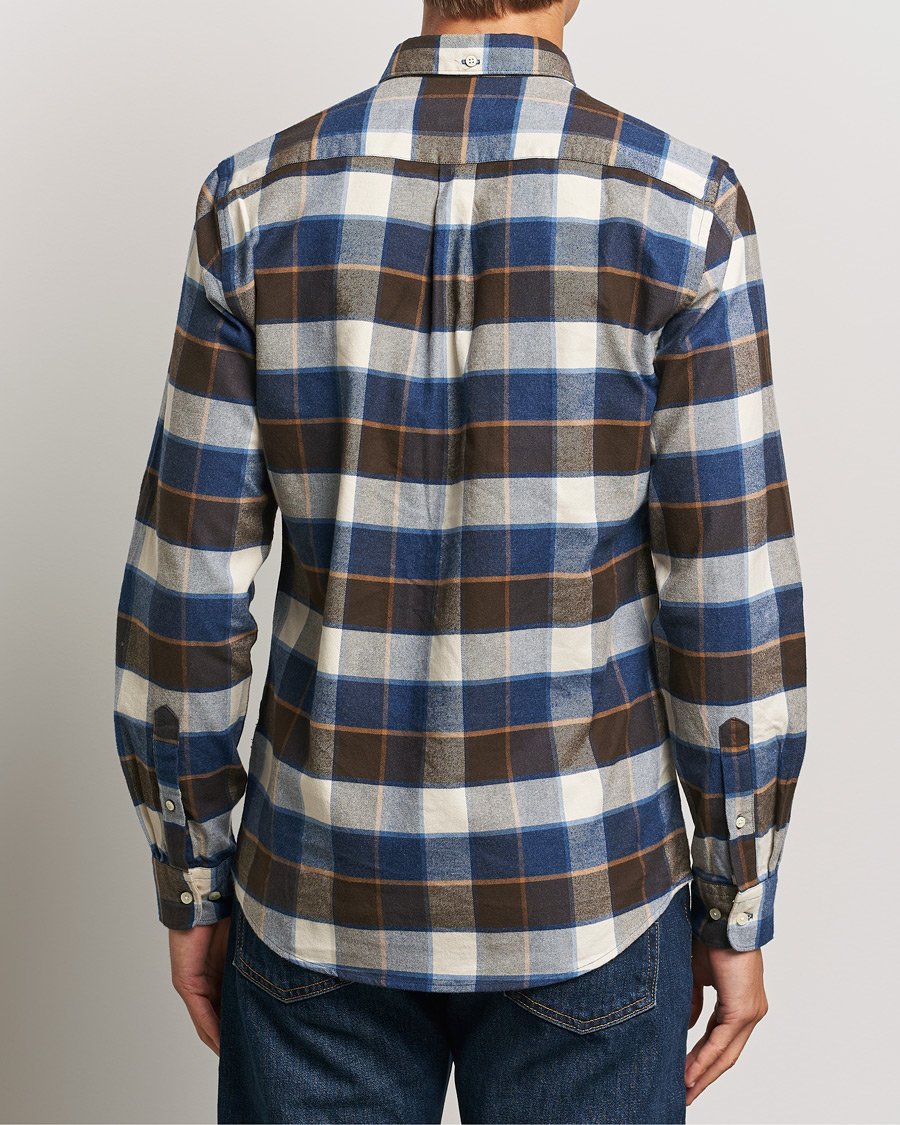 Mies | Kauluspaidat | Barbour Lifestyle | Valley Check Flannel Shirt Ecru