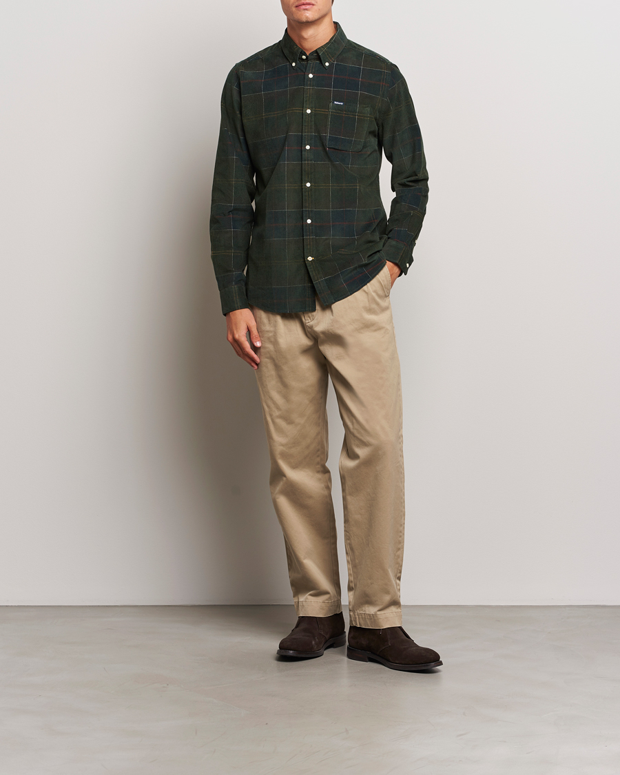 Mies | Kauluspaidat | Barbour Lifestyle | Blair Corduroy Check Shirt Classic Tartan