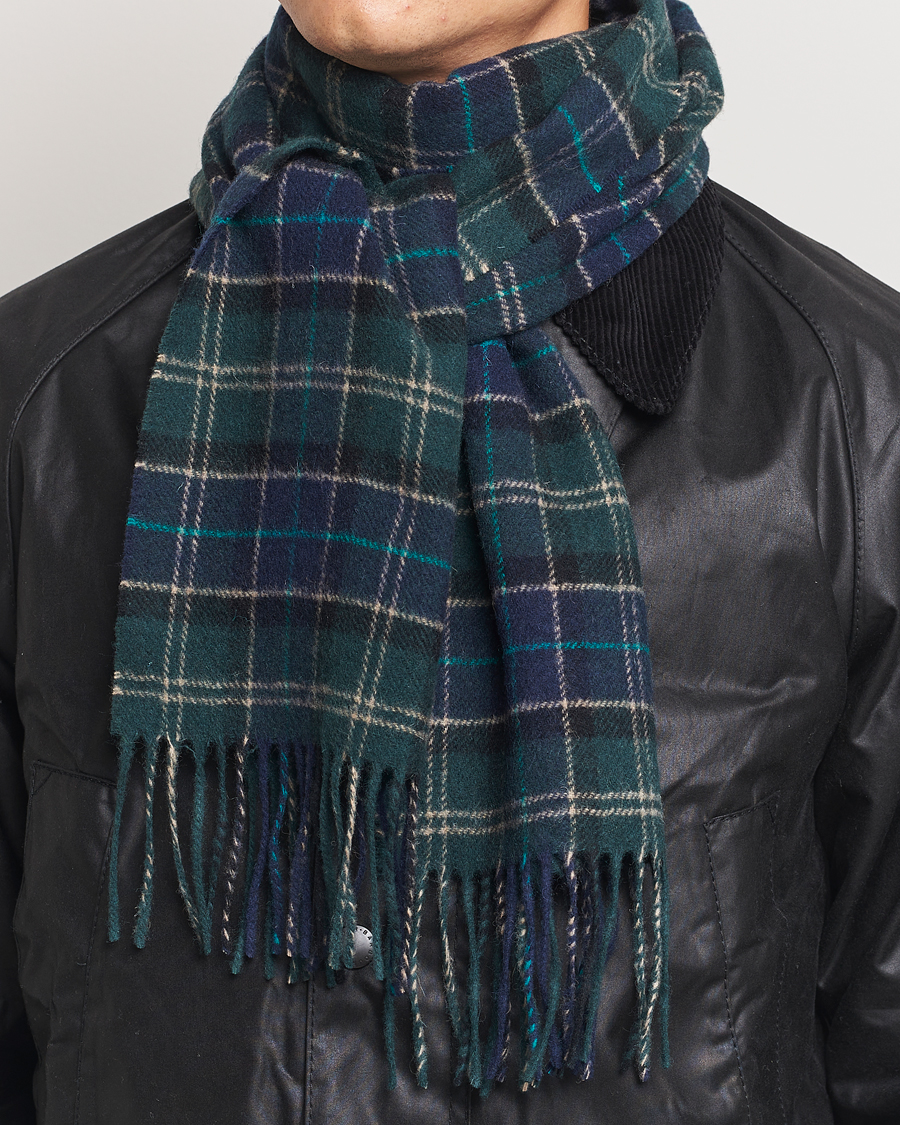 Mies | Barbour Lifestyle Tartan Lambswool Scarf Green Loch | Barbour Lifestyle | Tartan Lambswool Scarf Green Loch