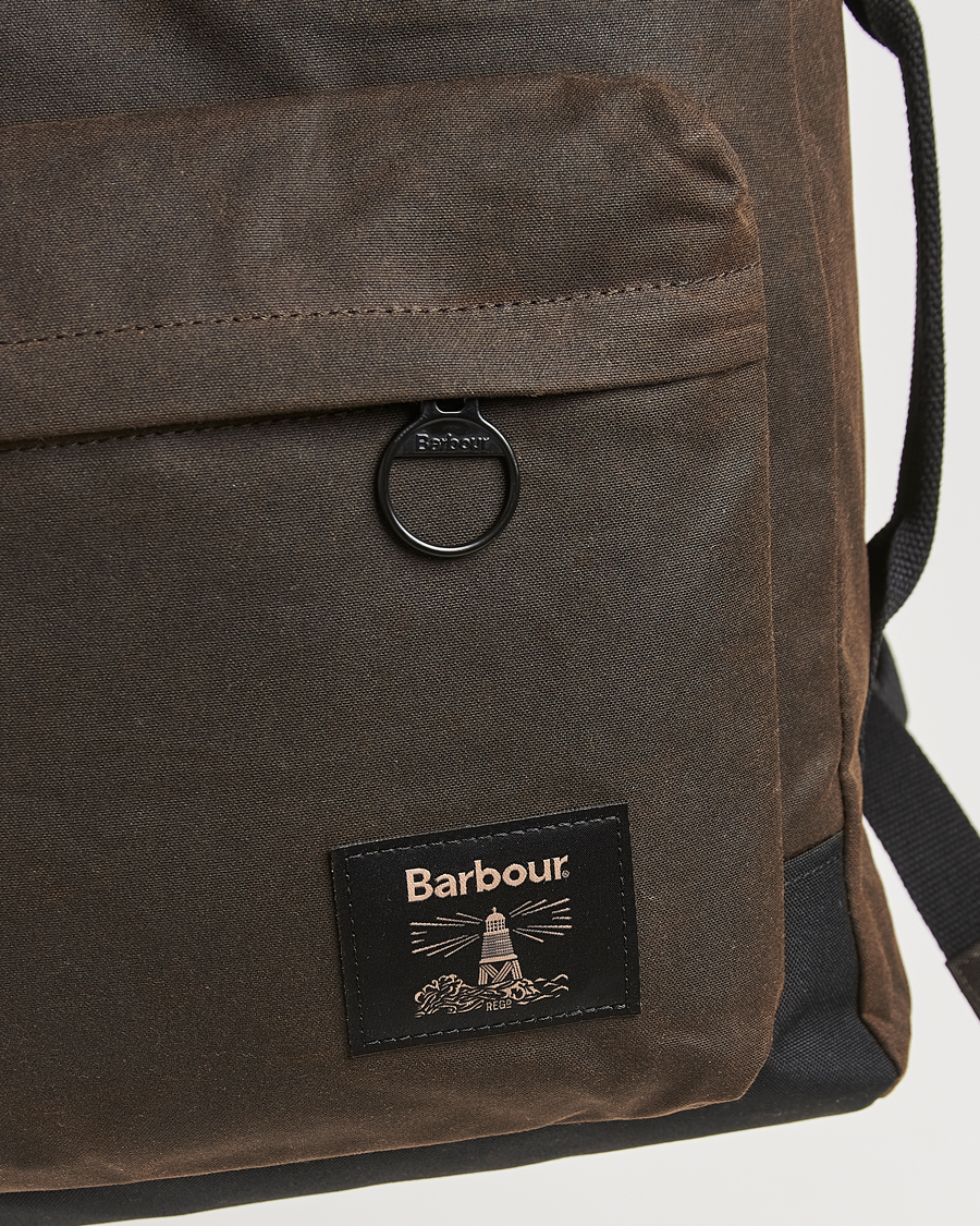 Mies | Barbour Lifestyle Field Wax Backpack Olive/Black | Barbour Lifestyle | Field Wax Backpack Olive/Black