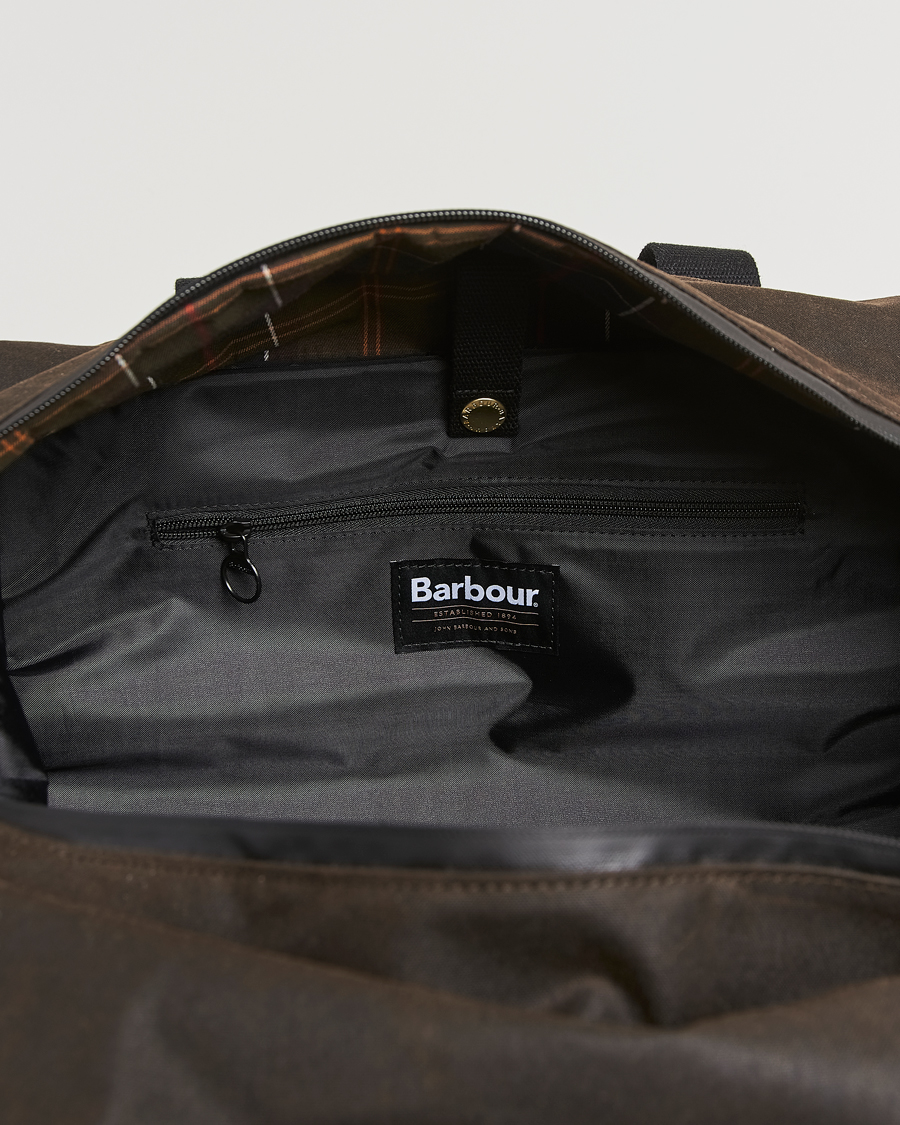 Mies | Barbour Lifestyle Field Wax Holdall Olive/Black | Barbour Lifestyle | Field Wax Holdall Olive/Black