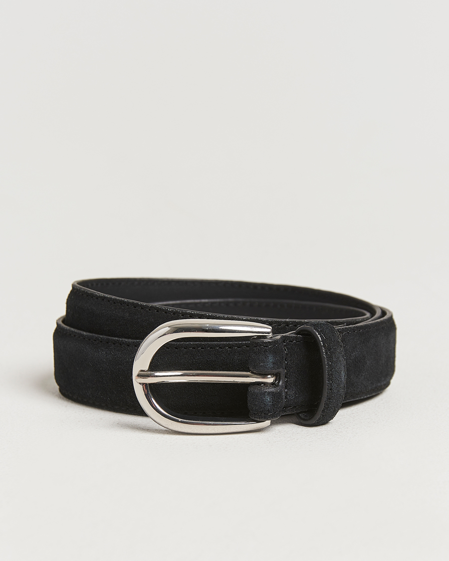 Mies | Loake 1880 Harry Suede Belt Black | Loake 1880 | Harry Suede Belt Black