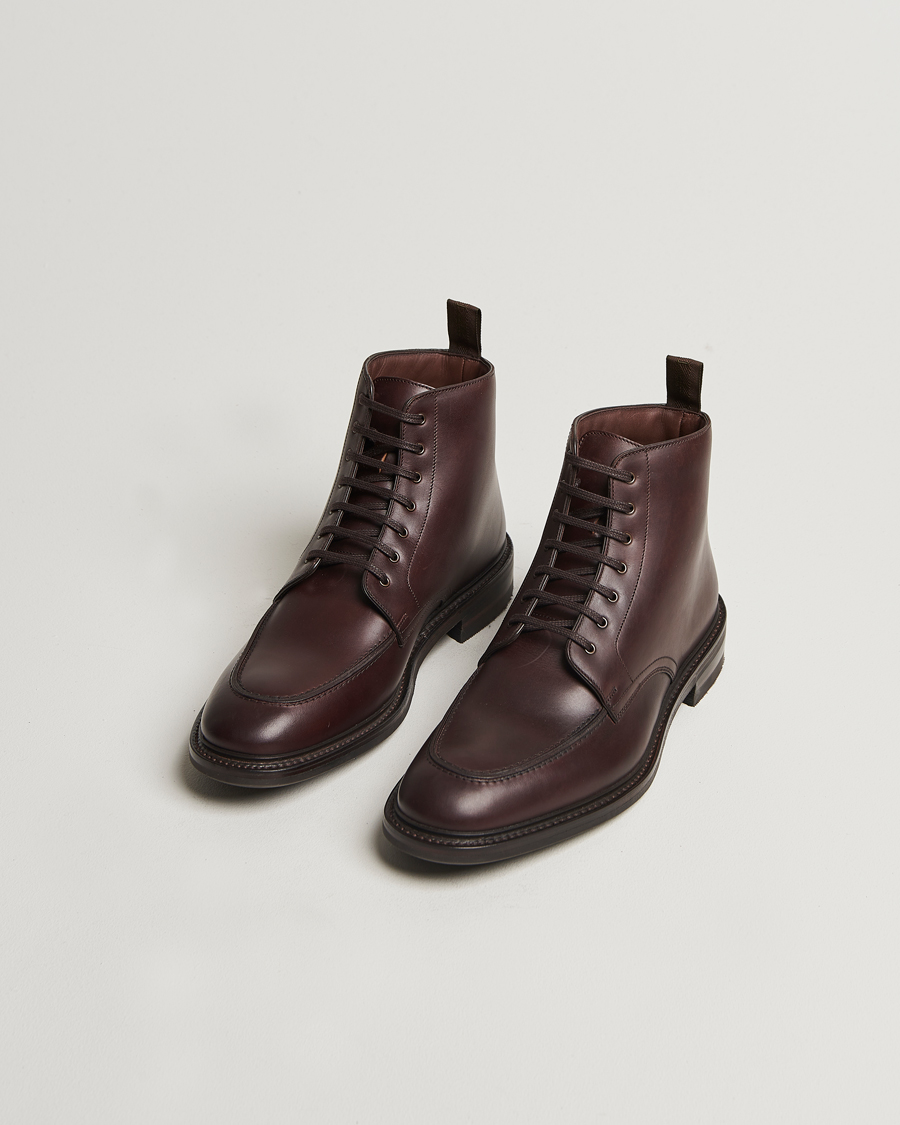 Mies | Loake 1880 Gisbourne Leather Boot Dark Brown | Loake 1880 | Gisbourne Leather Boot Dark Brown