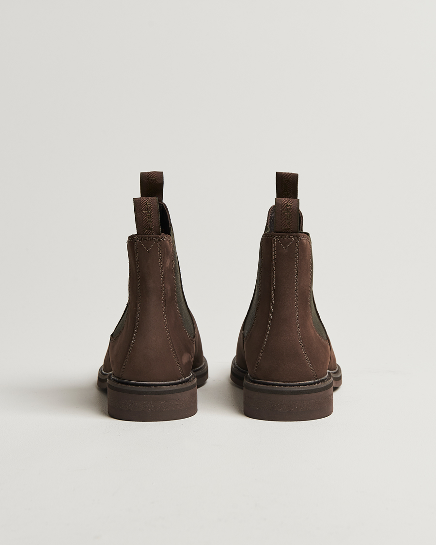 Mies | Nilkkurit | Loake Shoemakers | Ducksworth Waterproof Chelsea Boot Brown Nubuck